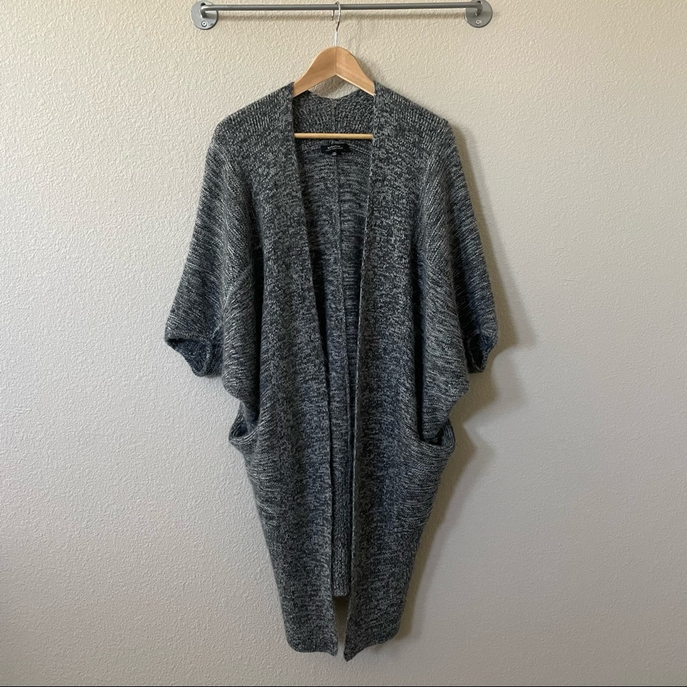 Babaton Aritzia Javier Italian Mohair Blend Cardigan Sweater Coat Cocoon Sz:S/M